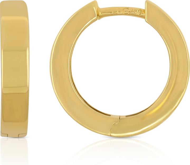 Muau Creolen (750/18K Gelbgold)