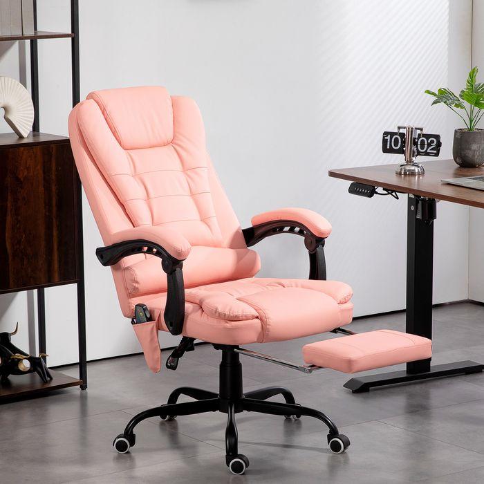 Produktbild Swisshandel24 Bürostuhl mit 7 Punkt Massage, ergonomischer Gaming Sessel mit Liegefunktion