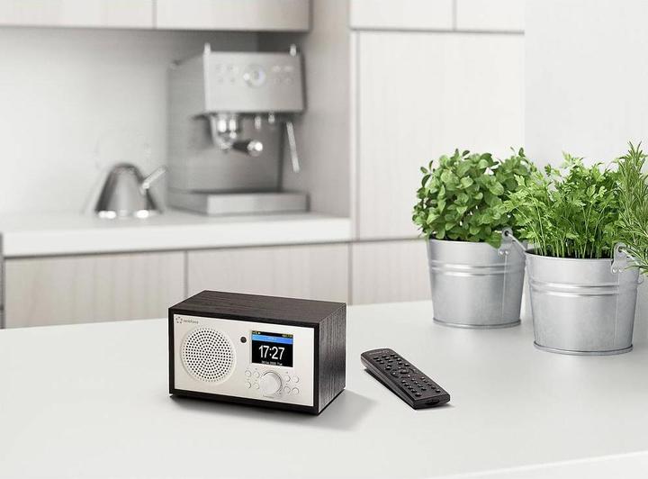 Produktbild Renkforce Internet Radio Bluetooth, AUX, WLAN, DLNA-fähig, tragbar mit Akku (Internetradio, WLAN, Bluetooth)