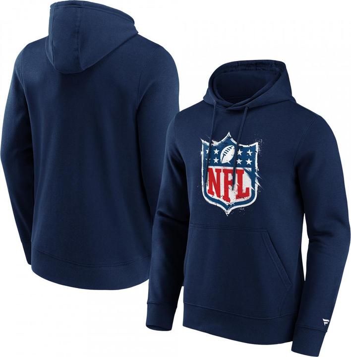 Immagine prodotto Fanatics Felpa con cappuccio NFL Shield Splatter Crest - Taglia L (L)