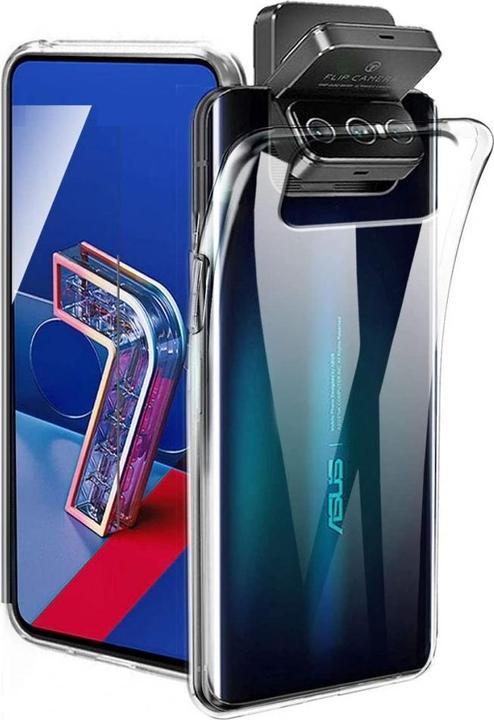 Actual product image Screenguard Asus Zenfone 7 / 7 Pro Flexible TPU Clear Case (Asus Zenfone 7)