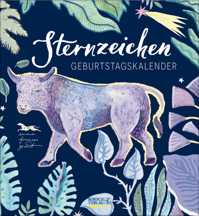 Produktbild Geburtstagskalender Sternzeichen (Deutsch)