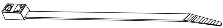 Produktbild HellermannTyton Kabelbinder (Kunststoffkabelbinder, 395 mm, 100 Stk.)