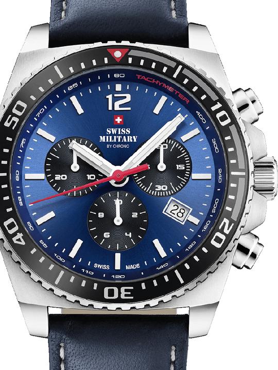 Image du produit Swiss Military SM34093.04 Chronographe Sport 45mm 10ATM (Montre de sport, 45 mm)