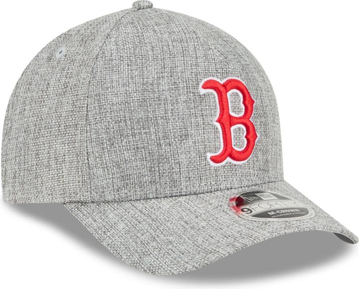 New Era 9Forty M-Crown Cap - Weave Boston Red Sox Grau
