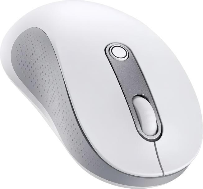 Actual product image Baseus F02, 4000DPI, BT / Wi-Fi, white
