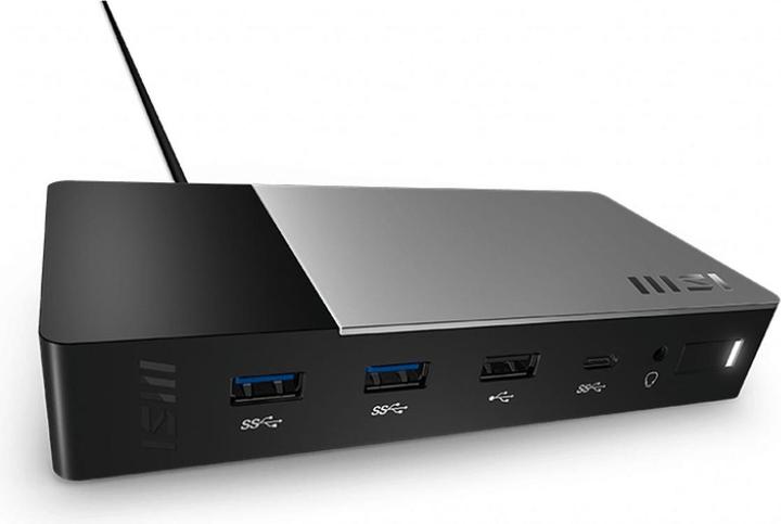 Actual product image MSI USB-C Docking Station Gen 2 USB 3.2 Gen 2 (3.1 Gen 2) Type-C (USB-C, 9 Ports)