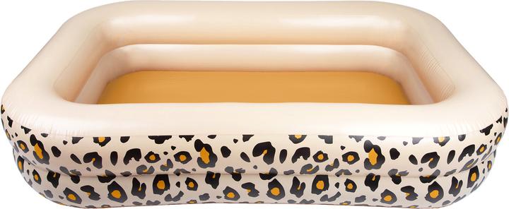 Swim Essentials Opblaasbaar Zwembad Panter Print Beige 211 x 132 x 46 cm