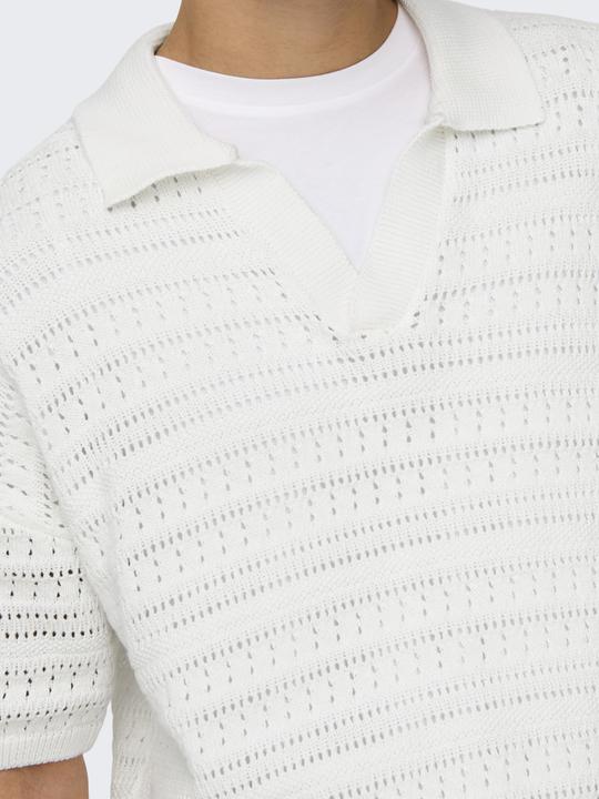 Image du produit Only & Sons Onsgrayson Ds 5 Chochet Polo Knit (XXL)