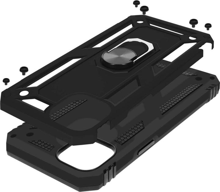Actual product image Avizar Shockproof Mobile Phone Case with Ring Series (Apple iPhone 15)