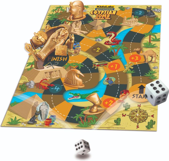 Produktbild HCM Kinzel KidzLabs - Ausgrabungs- und Spielset / Ägyptisches Grabmahl (Spanisch, Englisch, Deutsch)