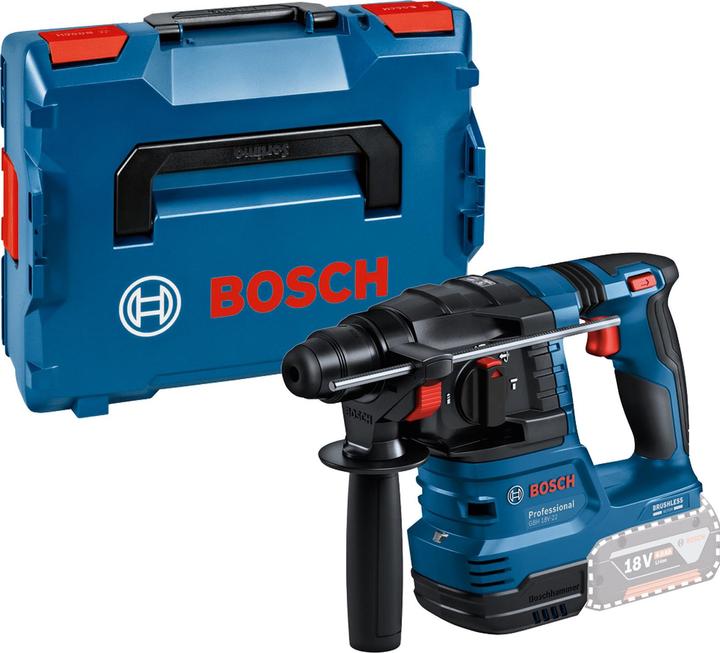 Zusatzhandgriff, Einlage, GBH 18V-22, Tiefenanschlag, Maschinentuch, L-BOXX 136