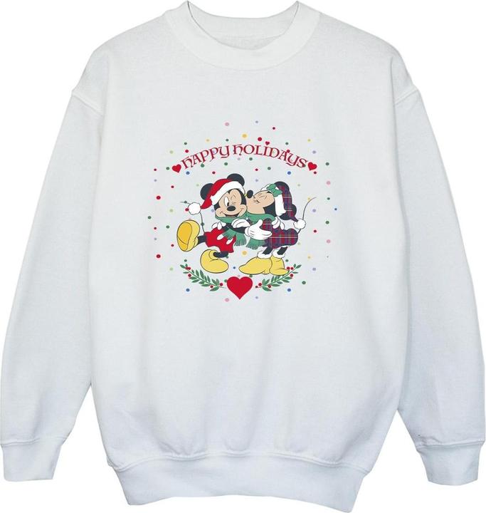 Disney Mickey Mouse Mickey Minnie Christmas Sweatshirt Jungen