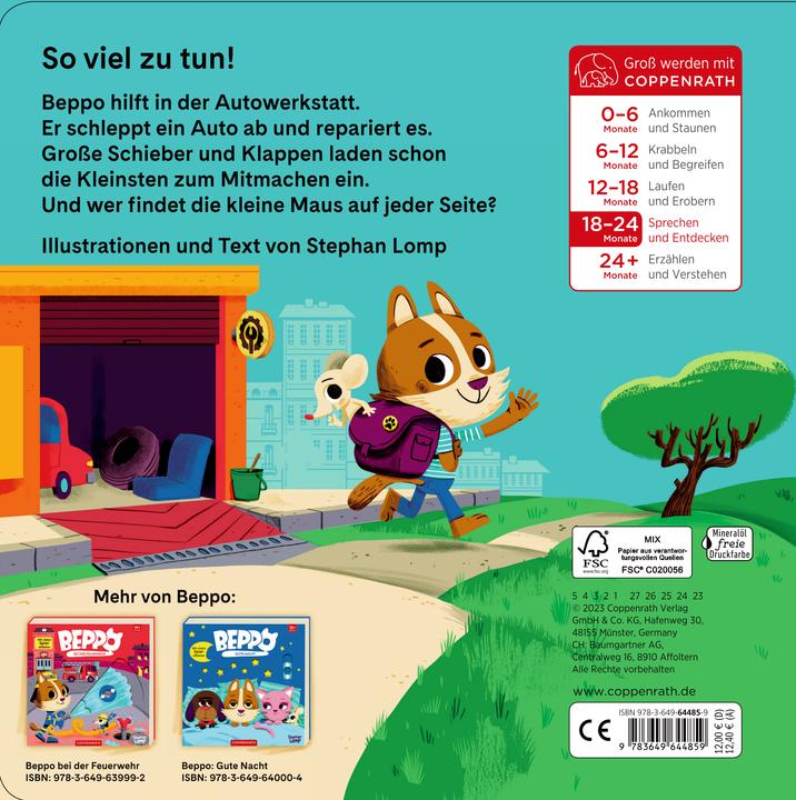 Produktbild Beppo in der Autowerkstatt (Deutsch)