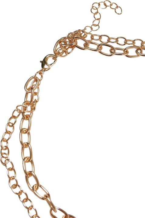 Image du produit Urban Classics Diamond Zodiac Golden Necklace - 17138 (Zinc, Fer)