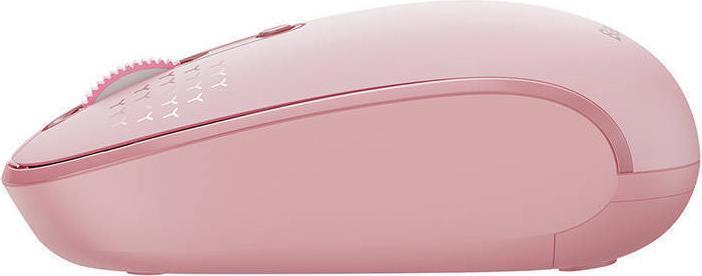 Image du produit Baseus Souris sans fil F01B tri-mode 2,4 G BT5.0 1600 DPI (rose) (Sans fil)
