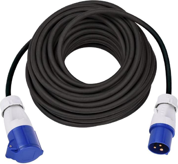 Actual product image Max Hauri maxCAMP CEE extension H07RN-F3G1.5 IP44 3-pole (25 m, CEE 16/3)