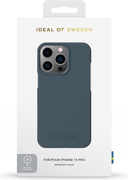Actual product image iDeal Of Sweden Designer Hard Cover with MAGSAFE Midnight Blue (Apple iPhone 14 Pro)
