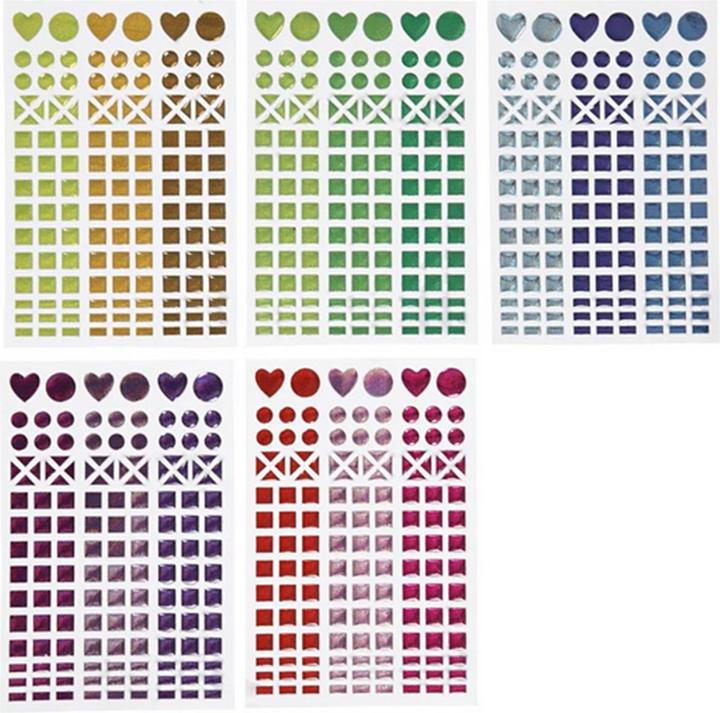 Produktbild Creativ Company 3D-Sticker Mosaik 10 Blatt