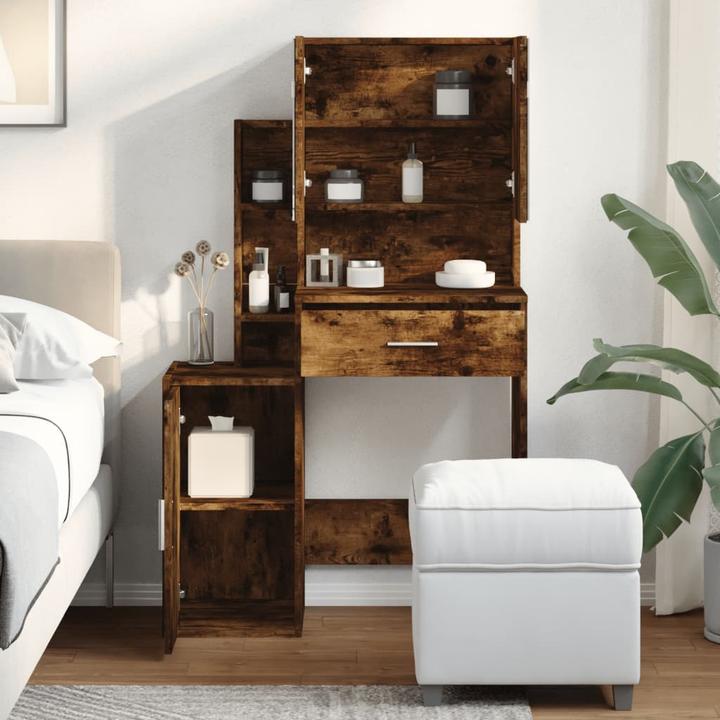 Produktbild VidaXL Schminktisch mit Schrank (80 x 35 x 132 cm)