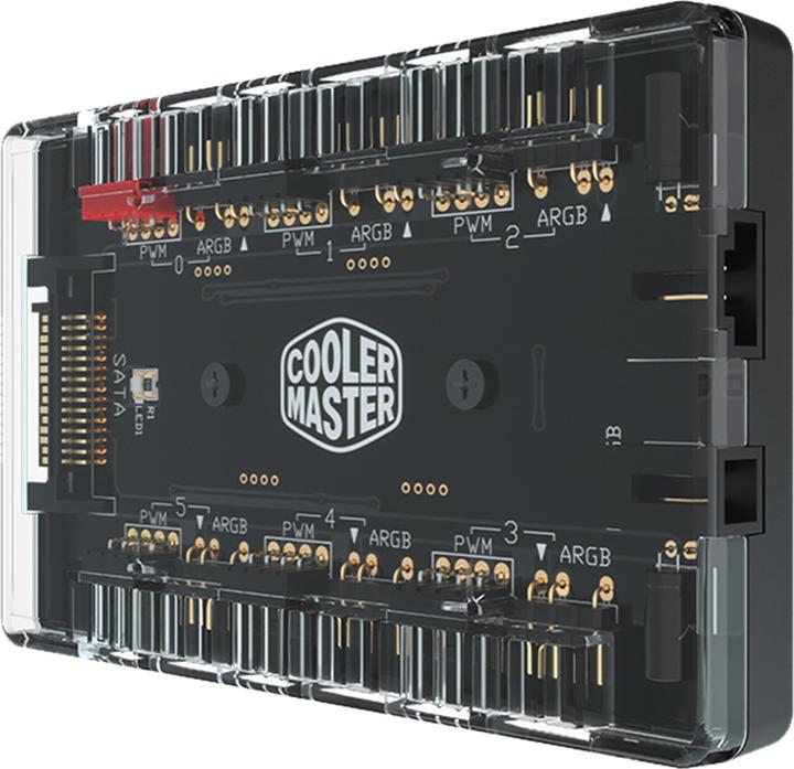 Actual product image Cooler Master MasterFan ARGB and PWM HUB