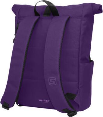 Immagine prodotto Walker Zaino Roll Top in velluto viola (23 l)