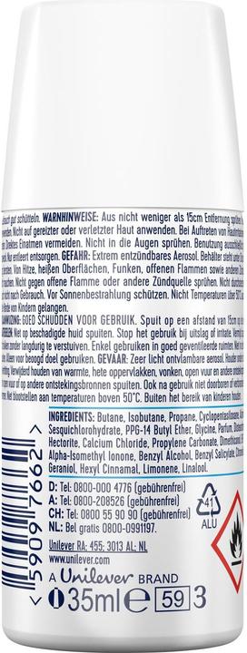 Produktbild Rexona Deo Spray Nonstop Protection Cotton Dry Mini 35 ml (Spray, 35 ml)