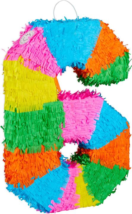 Actual product image Relaxdays Numbered Birthday Pinata