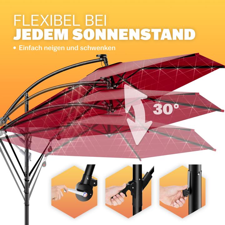Actual product image Kingsleeve Sonnenschirm (3.07 m)