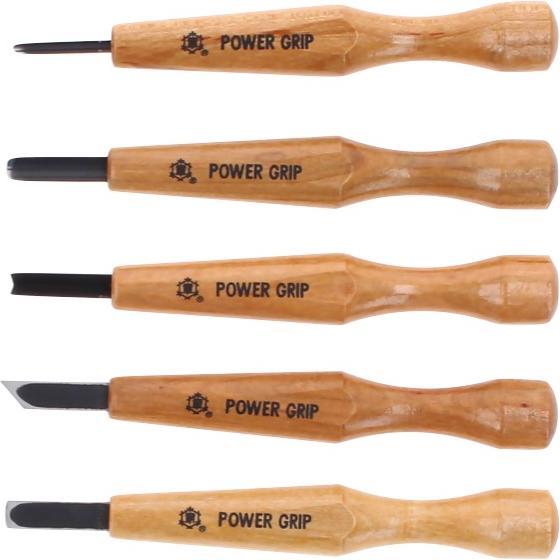 Produktbild Shogun Mikisyo Power Grip Holz Schnitzmesser 5er Set