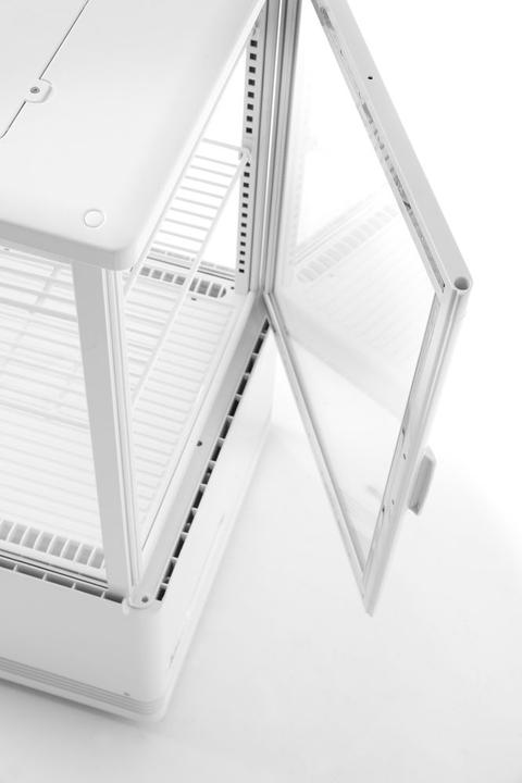 Produktbild Hendi Aufsatz vitrine weiss 98 l Anti-Beschlag höhe 1116 (98 l)