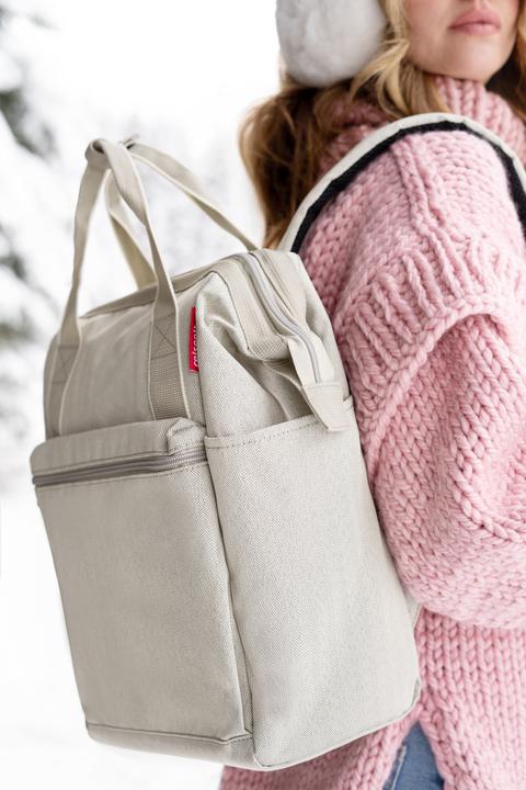 Produktbild reisenthel Rucksack Allrounder R Herringbone Sand (12 l)