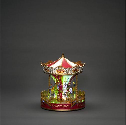 Actual product image Konstsmide 4252-000 LED scenery "Carousel", with music