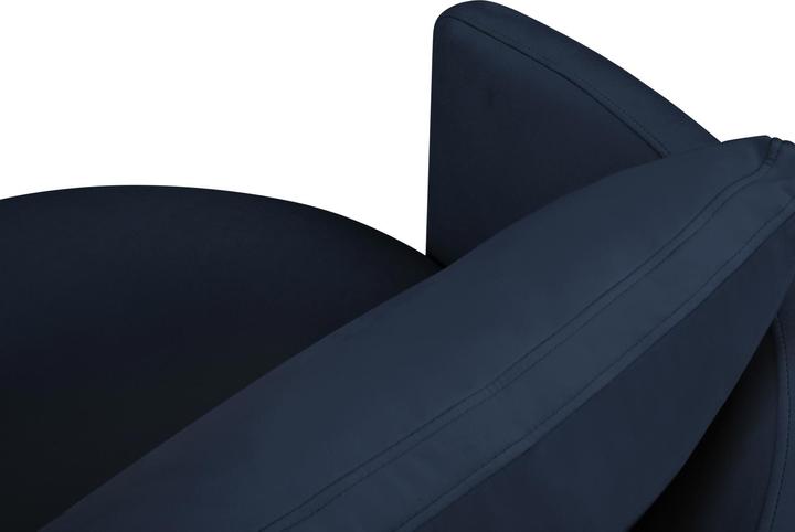 Image du produit Micadoni Fauteuil Pivotant en Velours, "Bliss", 1 Place, 92x92x75 Fabriqué en Europe