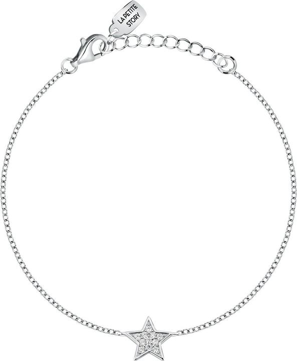 La Petite Story Silver bracelet Star with zircons Silver LPS05AWV22 (16 cm, 925er Silber)