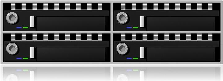 Actual product image Icy Box IB-2222SSK 4-Bay 2.5" Backplane, Hot-SWAP, black