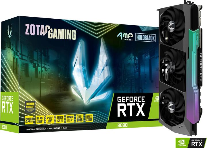 Produktbild Zotac GeForce Gaming RTX 3090 AMP EXTREME HOLO (24 GB)