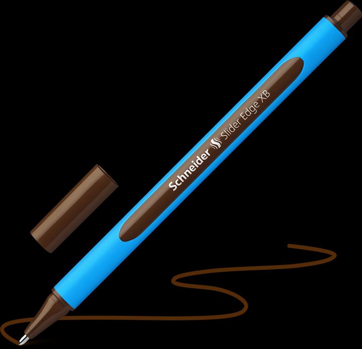 Actual product image Schneider Ballpoint pen Slider Edge 0.7mm (Brown, 1 x)