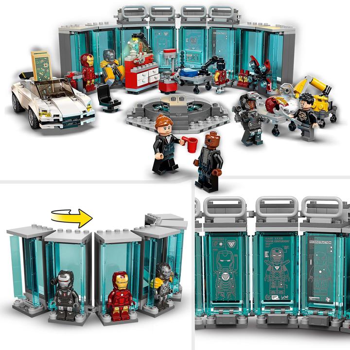 Produktbild LEGO Iron Mans Werkstatt (76216, LEGO Marvel)