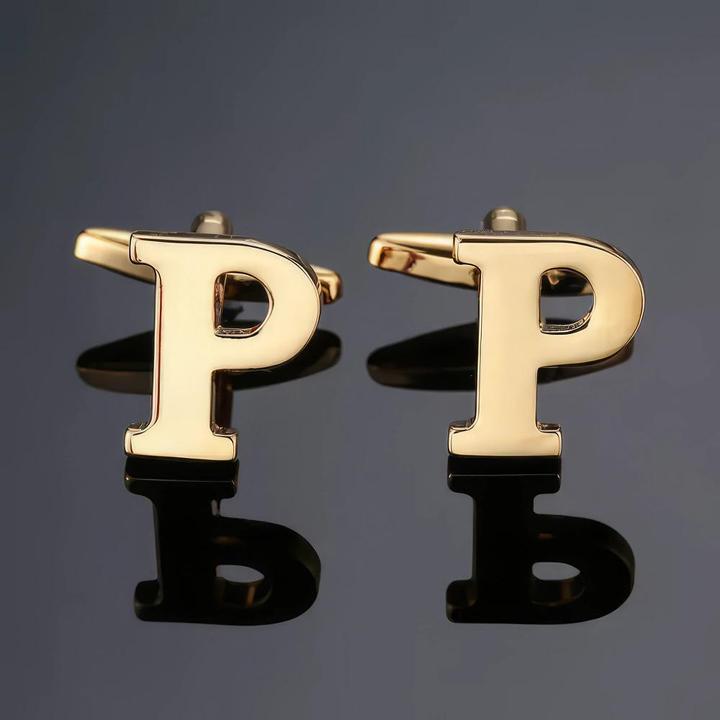 Produktbild X-Tac Buchstabe D Manschettenköpfe (Metall)