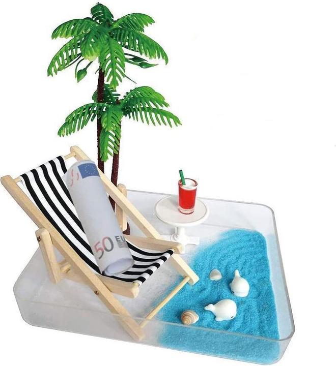 I Am Creative Deko Miniatur Strand Zubehör Bastel