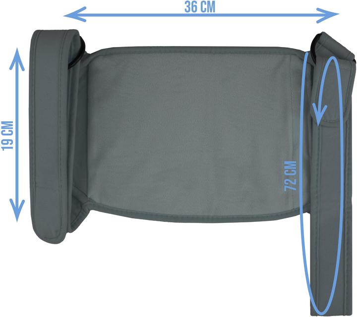 Immagine prodotto Normani Borsa dell'acqua calda da collo con coperchio Nome - 9577 (1 l)