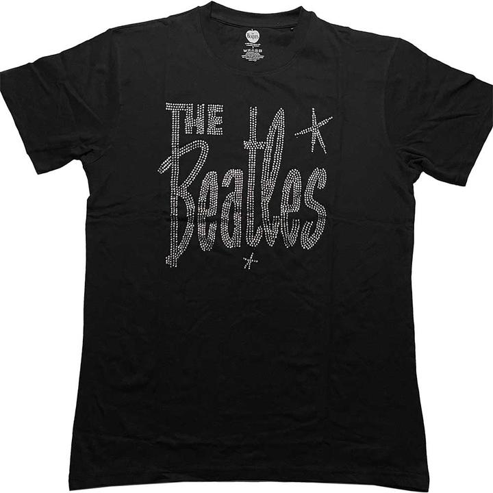 Image du produit The Beatles Retro Logo Crystals Embellished (S)