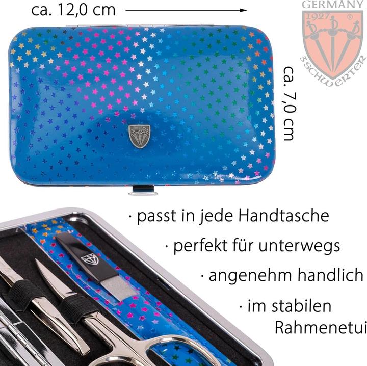 Produktbild Drei Schwerter 6-tlg. Genova Maniküreset