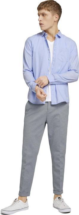 Produktbild Tom Tailor Hemd Shirt fein strukturiert mit Bio Baumwolle (XL)