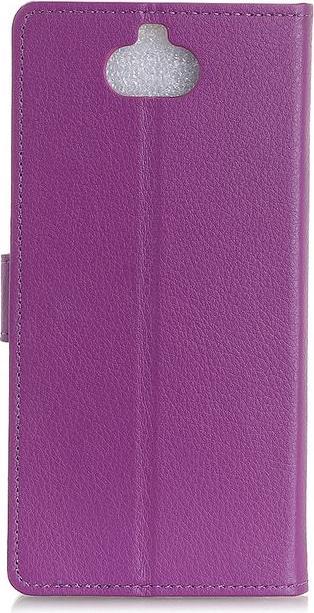 Actual product image MU Classic Litchi Leather Bookcover Series (Sony Xperia XA3)