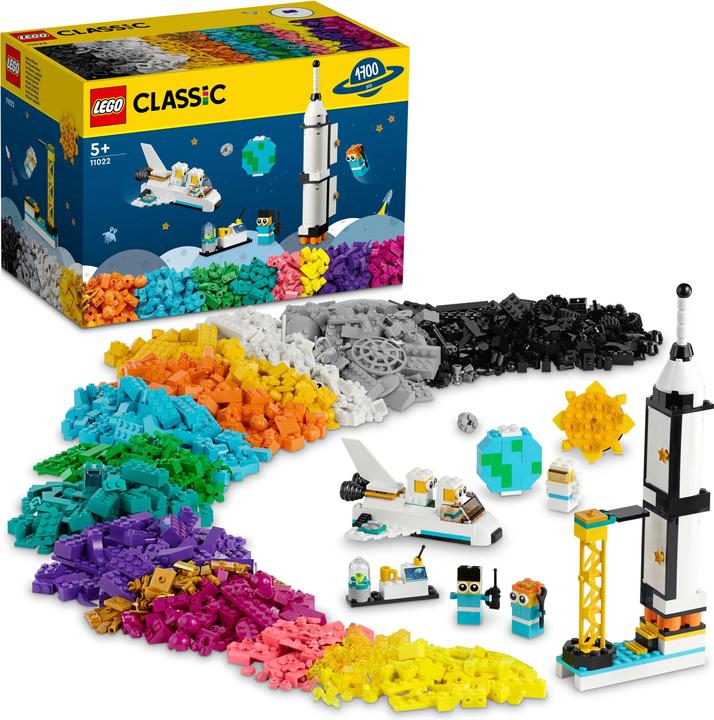 Image du produit LEGO Boîte à pierres XXL Terre et espace (11022, LEGO Classic)