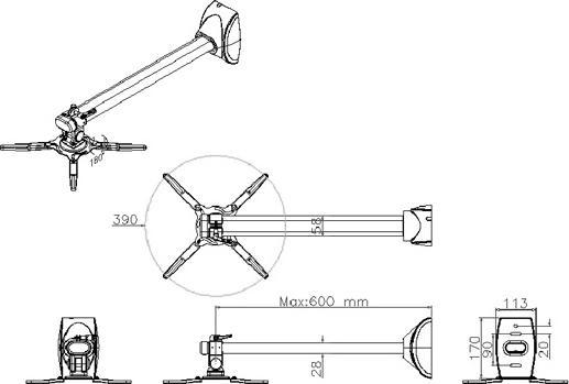 Actual product image Roline 17.03.0000 (Wall)