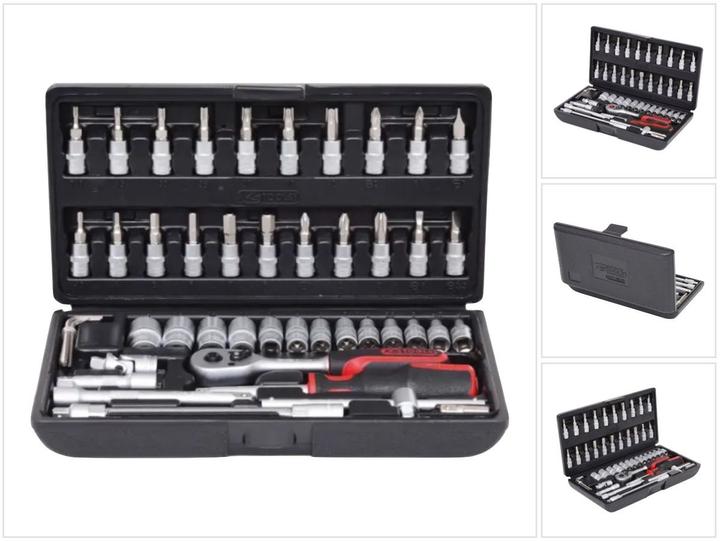 Actual product image KS Tools Socket wrench set (1/4")