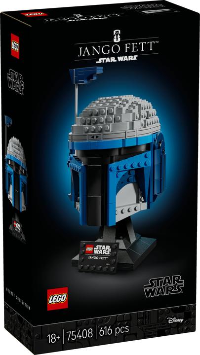 Actual product image LEGO Jango Fett™ helmet (75408, LEGO Star Wars)